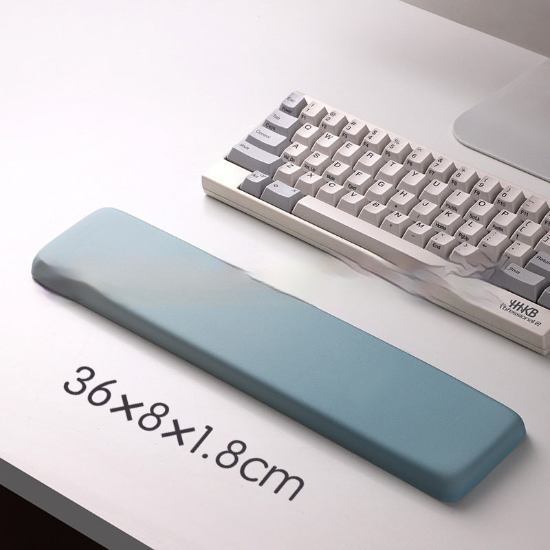 Square Silica Gel Wrister Mouse Pad Comfortable Keyboard Support Wrist Rest Protection