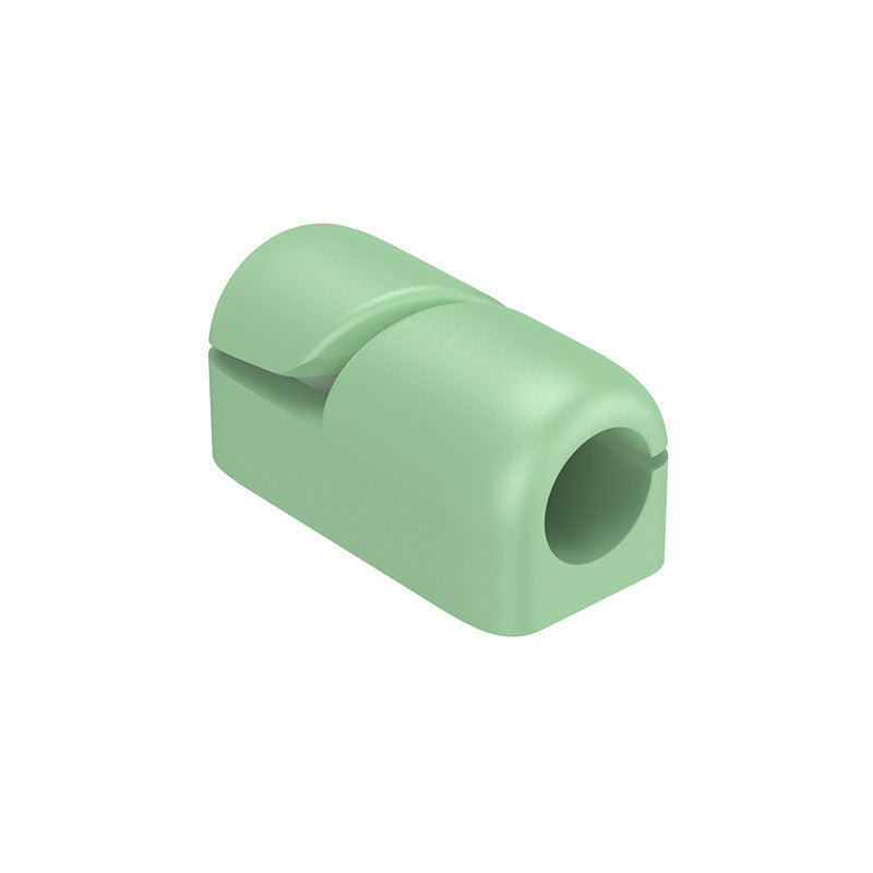 Cable Holder Clips Cable Organizer Silicone USB Processor Winder Desktop Tidy Office Management Clips Cable Protector Winder